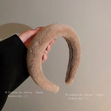 Multicolor Winter Hair Hoop for Women Girls, Cotton Headband