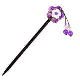 Ethnic Style Princess Hair Jewelry Red Chalcedony Hair Stick