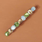 Crystal Barrettes Hair Clips Women Girls Hair Pins Headpiece Party Jewelry