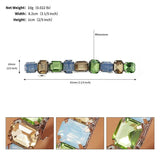 Crystal Barrettes Hair Clips Women Girls Hair Pins Headpiece Party Jewelry