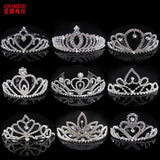 Wedding Tiara Bridal Crown Rhinestone Crystal Love Heart Headband Accessories