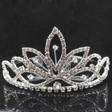 Wedding Tiara Bridal Crown Rhinestone Crystal Love Heart Headband Accessories