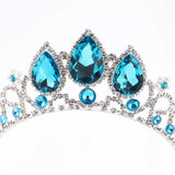 Crystal Crown Pearl Headband Tiara for Girls