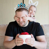 Crystal Crown Pearl Headband Tiara for Girls