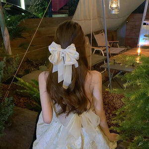Pink Bow Hairpin, Princess Headdress High Sense Hair Accessories
