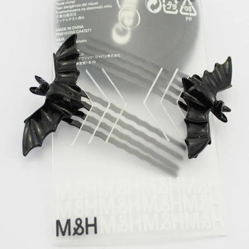 Night Elves Bat Hair Clip Headdress Accessories Pair For Women