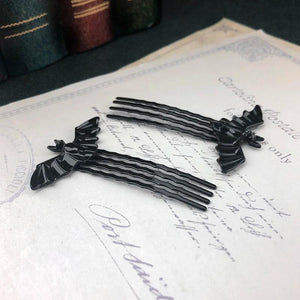 Night Elves Bat Hair Clip Headdress Accessories Pair For Women