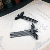 Night Elves Bat Hair Clip Headdress Accessories Pair For Women