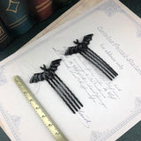 Night Elves Bat Hair Clip Headdress Accessories Pair For Women