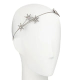 Rhinestone Star Tiara Headband Crystal Bridal Crown Hair Accessories Gift