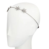 Rhinestone Star Tiara Headband Crystal Bridal Crown Hair Accessories Gift