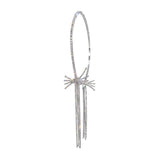 Tassel Rhinestone Hairbands Women Hair Hoop Bands Headband Bezel