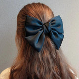 Women Big Bow Ponytail Holder Hair Ties