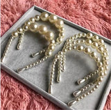 CC Pearl Hairbands Crown Tiara Headband Queen Shine Personality
