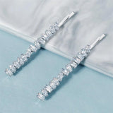 Cubic Zirconia Hairpins for Women Crystal Hair Clips Wedding Gift