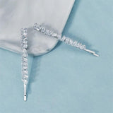 Cubic Zirconia Hairpins for Women Crystal Hair Clips Wedding Gift