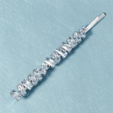 Cubic Zirconia Hairpins for Women Crystal Hair Clips Wedding Gift