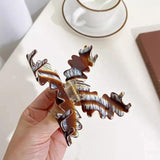 Retro Geometric Hair Clip Claw for Women