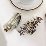Retro Geometric Hair Clip Claw for Women