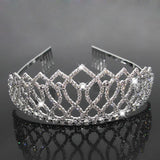 Tiara Crown Wedding Hair Accessories Princess Bridal Rhinestone Tiara Gift