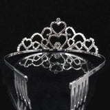 Tiara Crown Wedding Hair Accessories Princess Bridal Rhinestone Tiara Gift