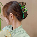 Dragonfly Rhinestone Hair Pins Tassel Clip Coiled Hair Accessories for Women