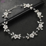 Bride Headbands Rhinestone Pearl Hair Jewelry Wedding Accessories