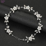 Bride Headbands Rhinestone Pearl Hair Jewelry Wedding Accessories
