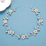 Bride Headbands Rhinestone Pearl Hair Jewelry Wedding Accessories