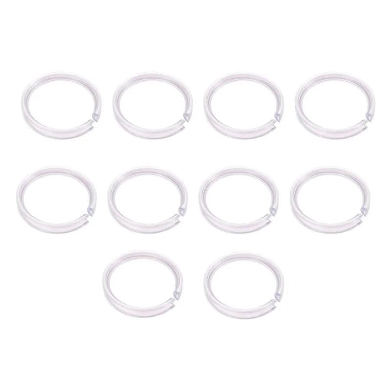Clear Ring Display Stand Storage Rack Fine Workmanship