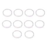Clear Ring Display Stand Storage Rack Fine Workmanship