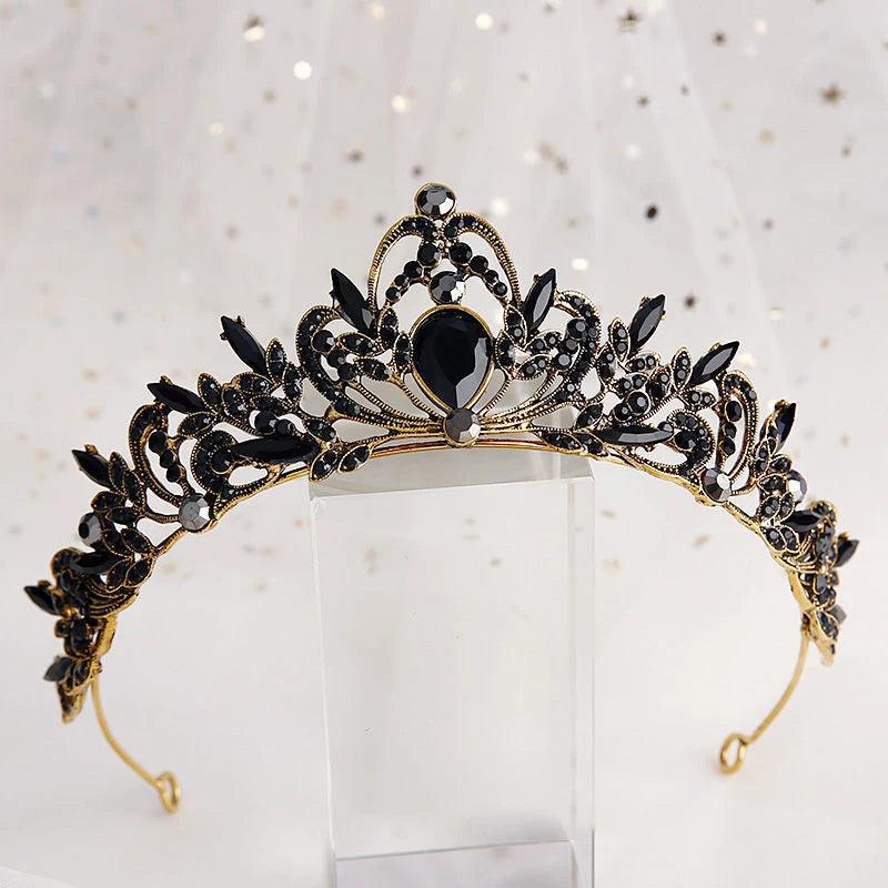 Vintage Baroque Wedding Tiara Crown Hair Accessory