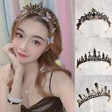 Vintage Baroque Wedding Tiara Crown Hair Accessory