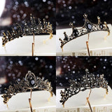 Vintage Baroque Wedding Tiara Crown Hair Accessory