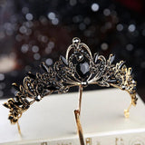 Vintage Baroque Wedding Tiara Crown Hair Accessory