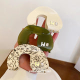 Summer Style C Shape Hair Clamps for Women Girls - Strong Nonslip Hair Clips