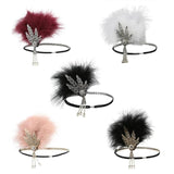 Feather Tassel Hair Hoop Party Headpiece