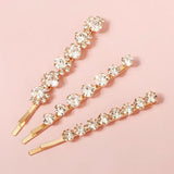 Rhinestone Hair Clips Bridal Wedding Hairpiece Women Jewelry Hairpins