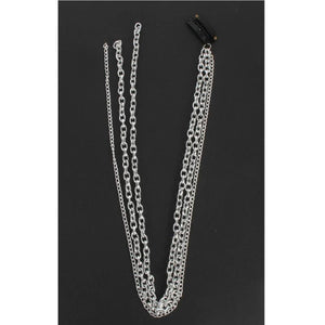 European American Wig Extension Silver Plated Headdress Chain