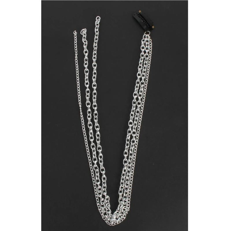 European American Wig Extension Silver Plated Headdress Chain