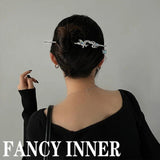 Punk Metal Opal Stone Chinese Vintage Hair Stick for Women