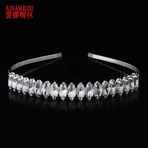 Glass Crystal Hair Tie Ladies Headband Hair Hoop Hairpin Hair Accessories