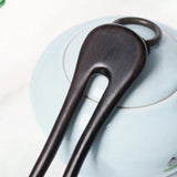 Wood U Shaped Hair Sticks Forks Wooden Hairpins Clips Women Girls Hair Bun Maker