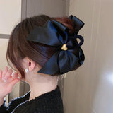 Fabric Hairpin Back Of The Head Plate Shark Clip Hair Accessories