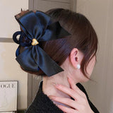 Fabric Hairpin Back Of The Head Plate Shark Clip Hair Accessories