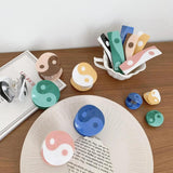 Spring Retro Yin Yang Tai Chi Hair Claw Hairpin for Women