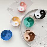 Spring Retro Yin Yang Tai Chi Hair Claw Hairpin for Women