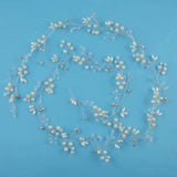 Hand Woven Bridal Pearl Crystal Hair Band Wedding Accessories