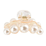 Pearl Hairpin Retro Square Hair Clips for Women