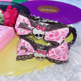 Lace Skull Bowknot Hair Band Punk Harajuku Hair Accessories